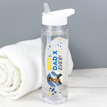 Personalised Best Ever Photo Upload Water Bottle