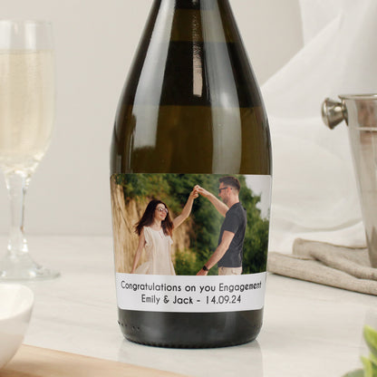 Personalised Photo Upload Bottle of Prosecco