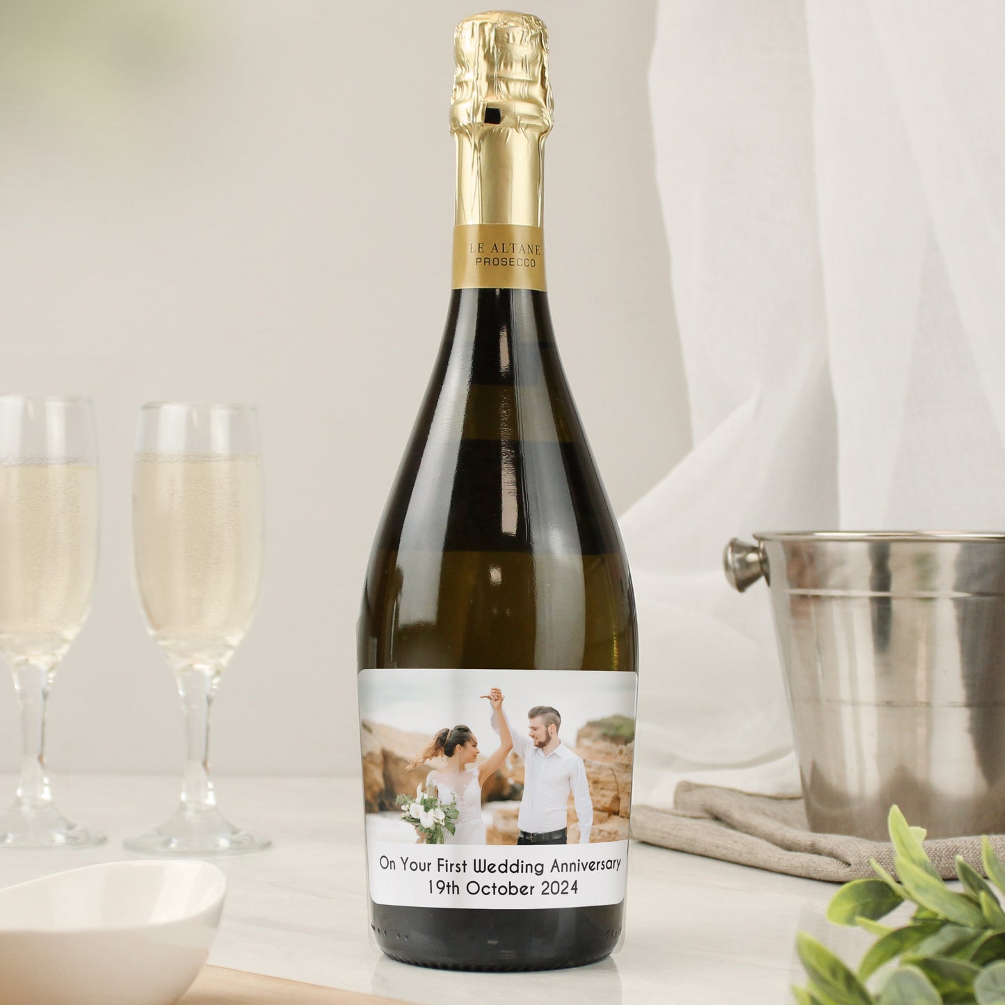 Personalised Photo Upload Bottle of Prosecco