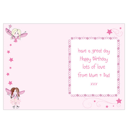 Personalised Fairy Card