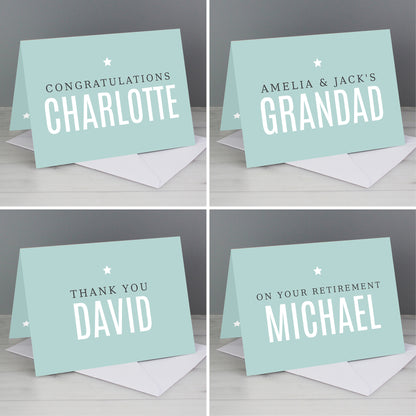 Personalise With Your Own Message Card