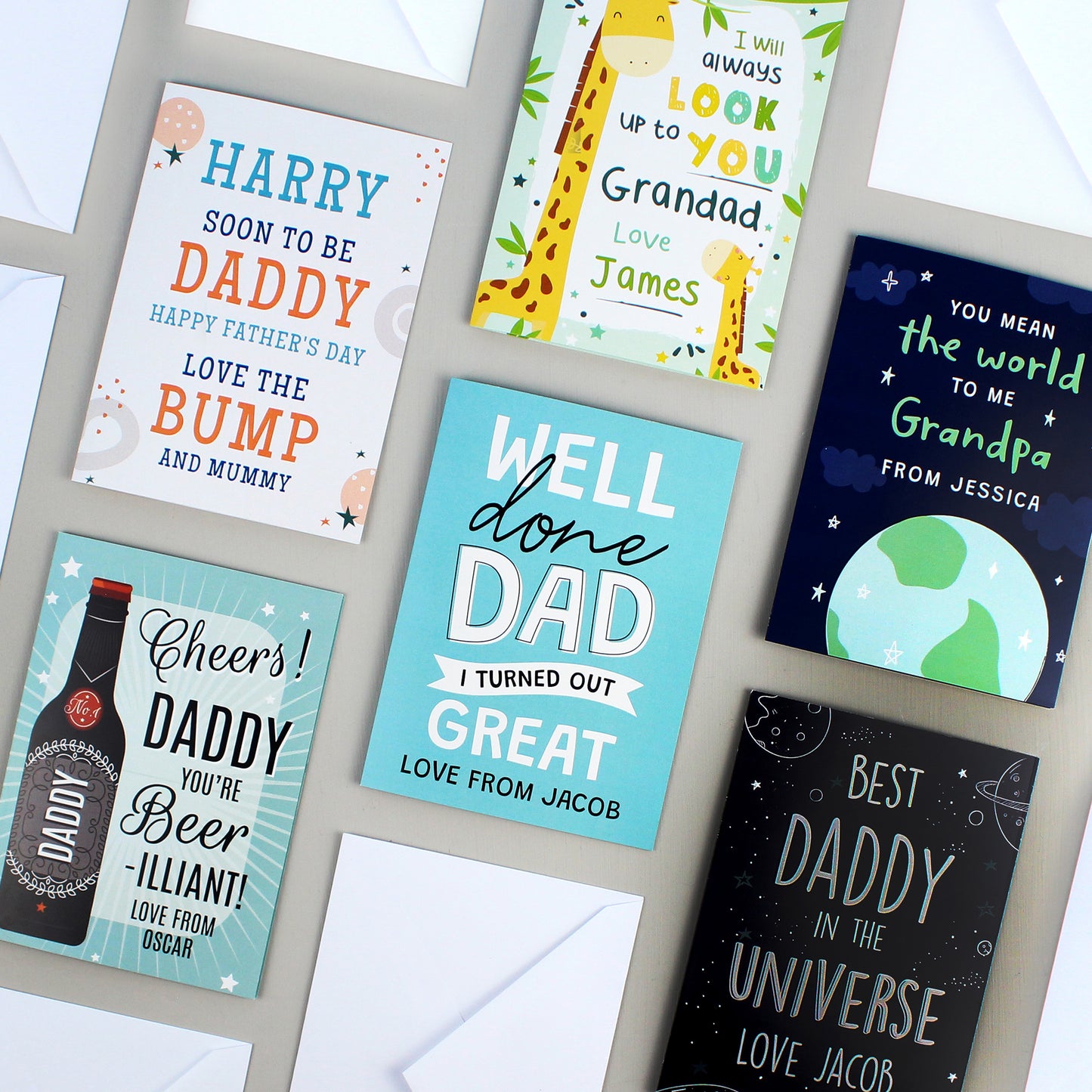 Personalised Well Done Dad... Card