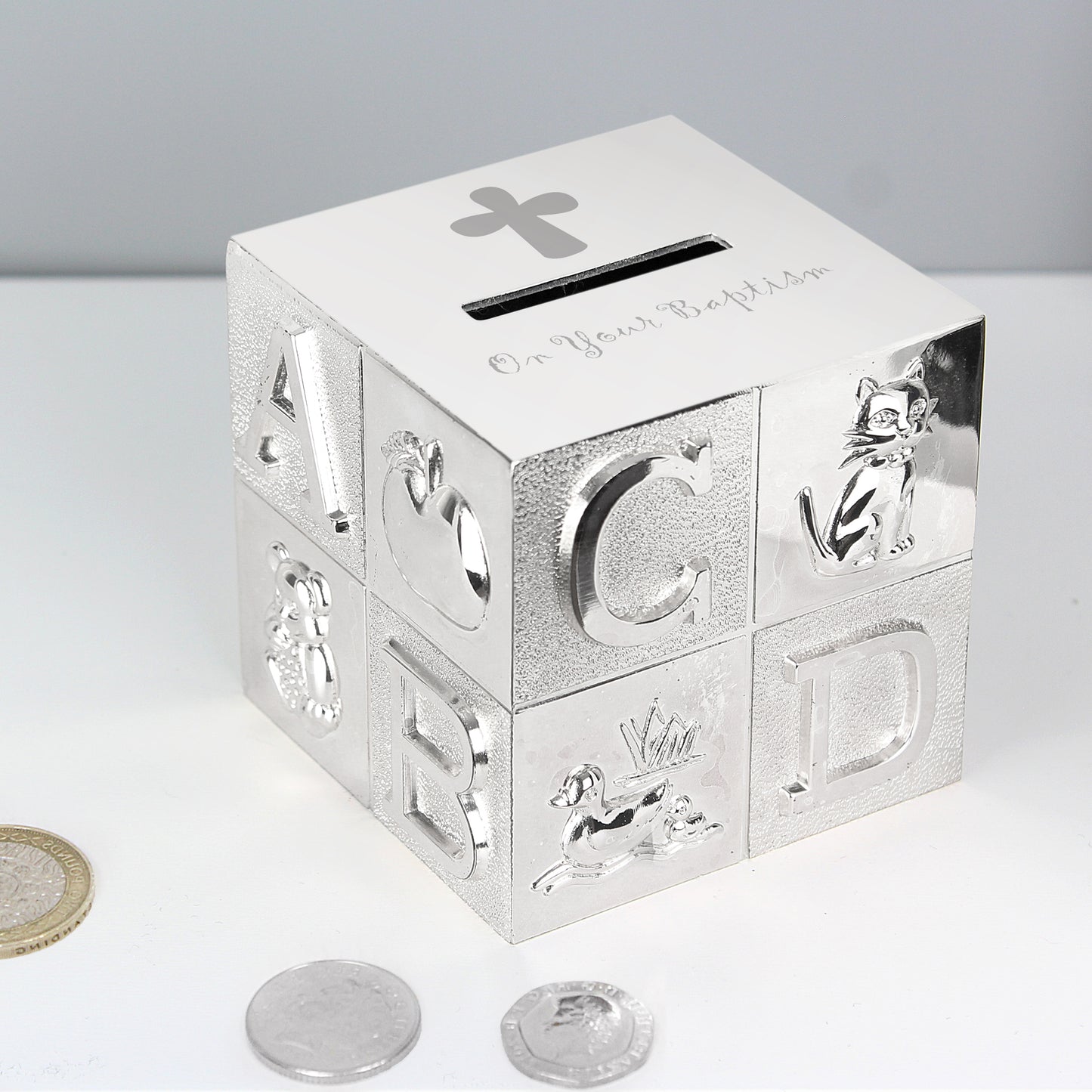 Baptism ABC Money Box