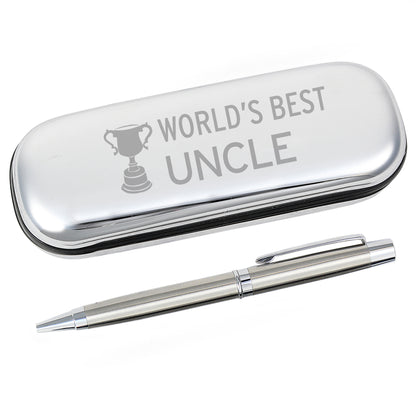 World's Best Uncle Pen & Box