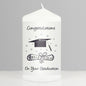 Graduation Pillar Candle