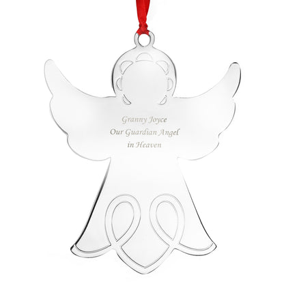 Personalised Angel Tree Decoration