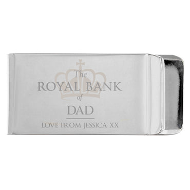 Personalised 'Royal Bank of...' Money Clip