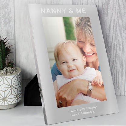 Personalised & Me 5x7 Silver Photo Frame