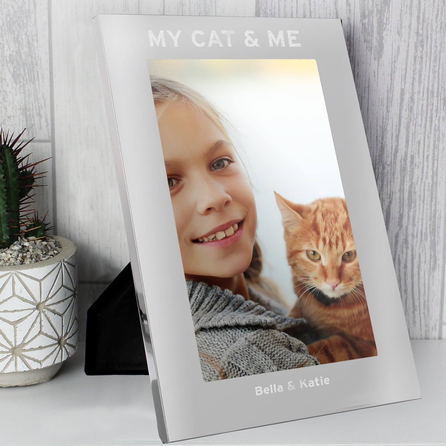 Personalised & Me 5x7 Silver Photo Frame