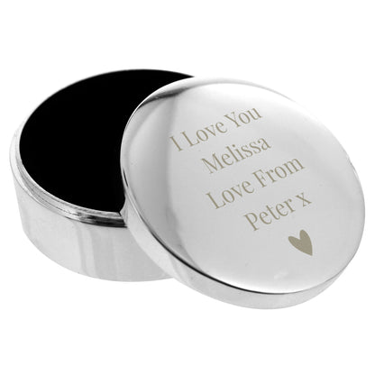 Personalised Ring Box