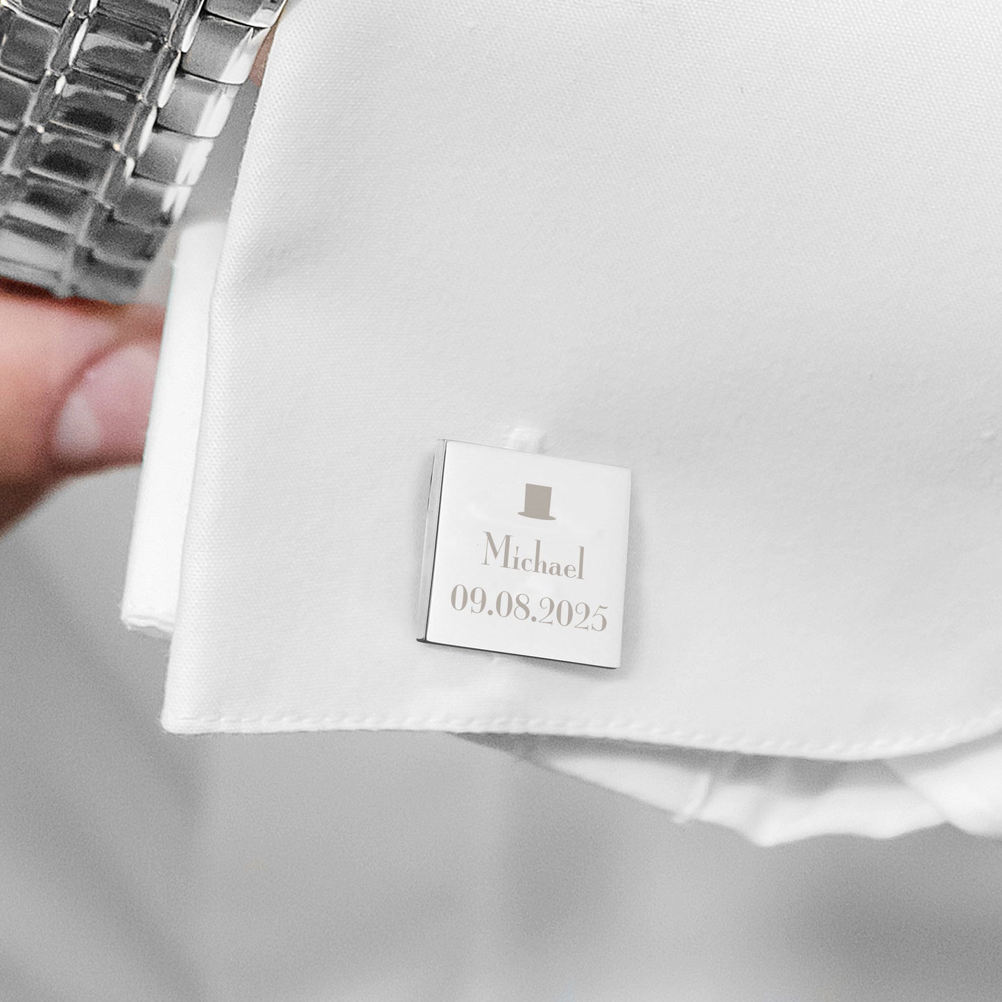 Personalised Groomsman Cufflinks