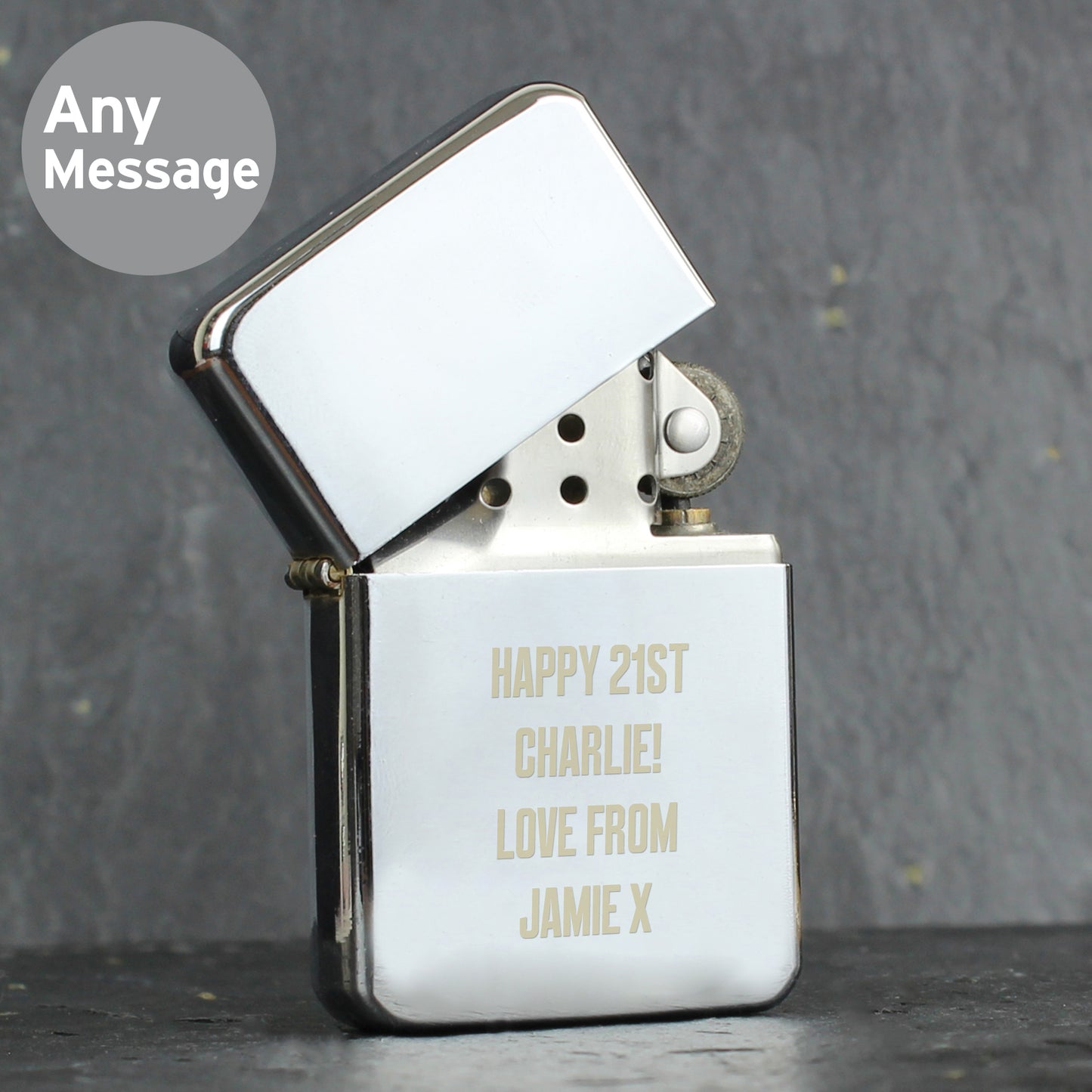 Personalised Bold Font Lighter