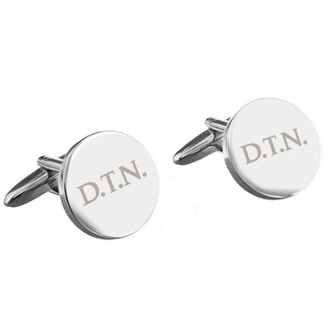 Personalised Round Cufflinks