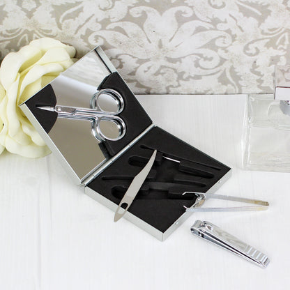 Personalised Initials Manicure Set