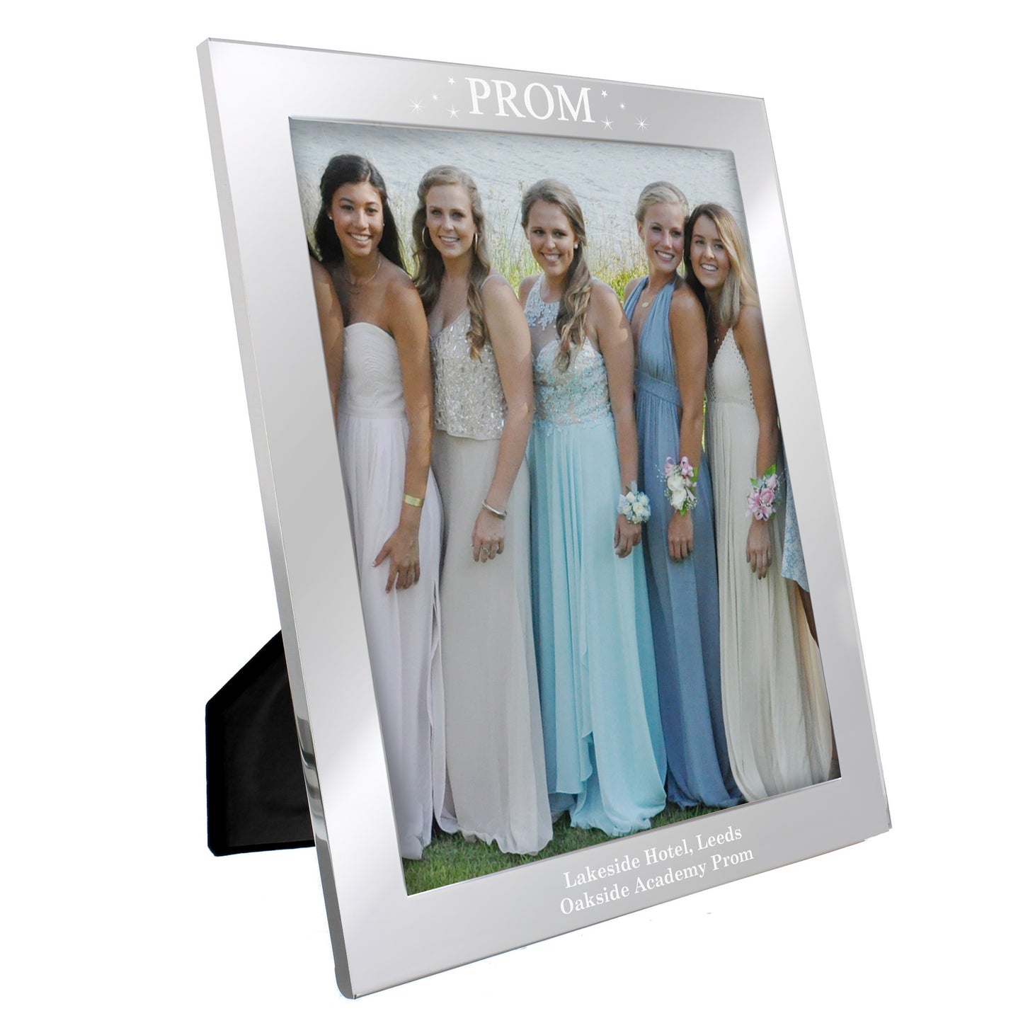 Personalised Prom Night 10x8 Silver Photo Frame