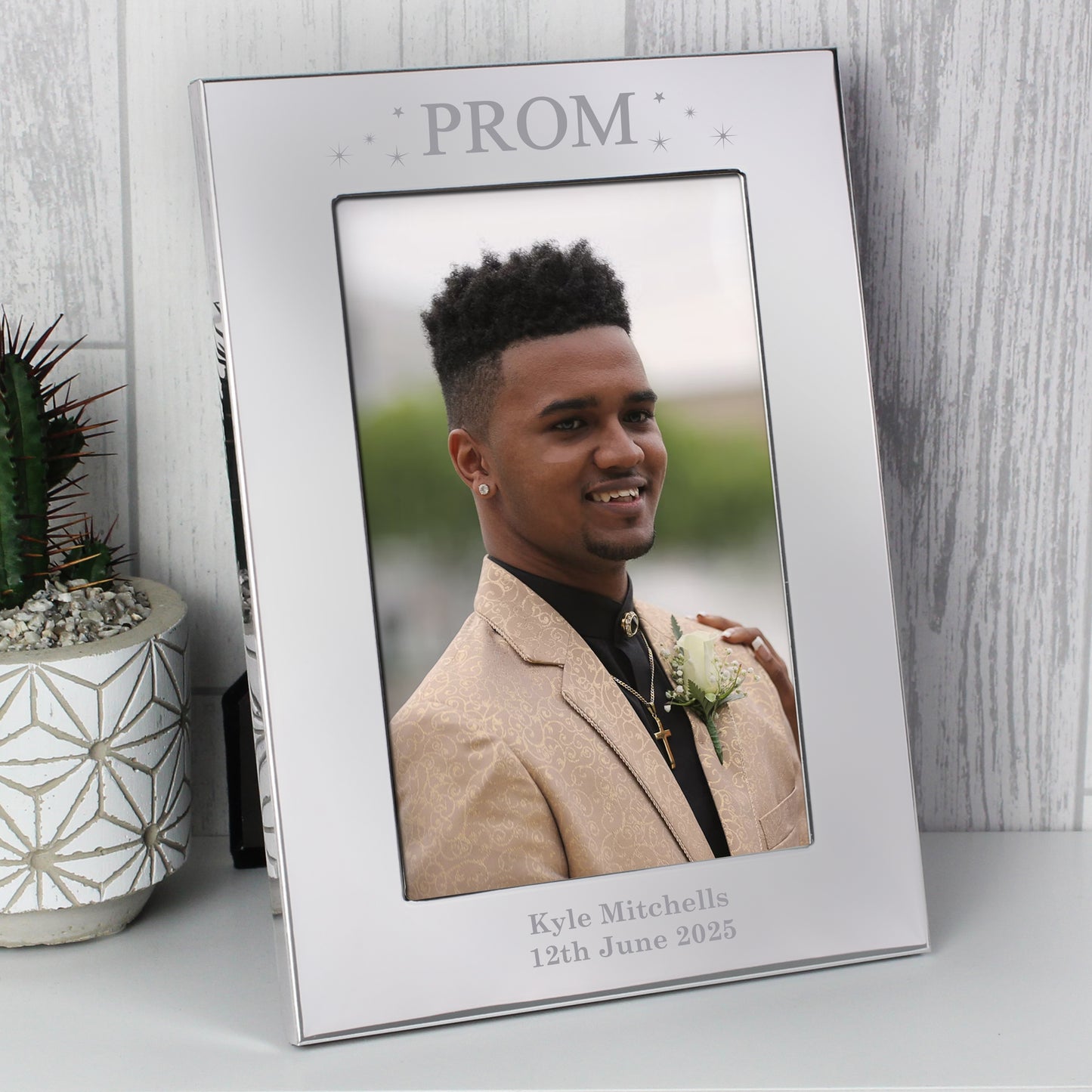 Personalised Prom Night 6x4 Silver Photo Frame