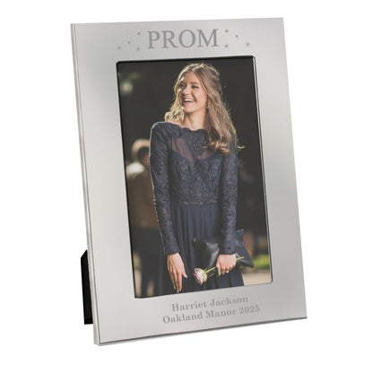 Personalised Prom Night 6x4 Silver Photo Frame