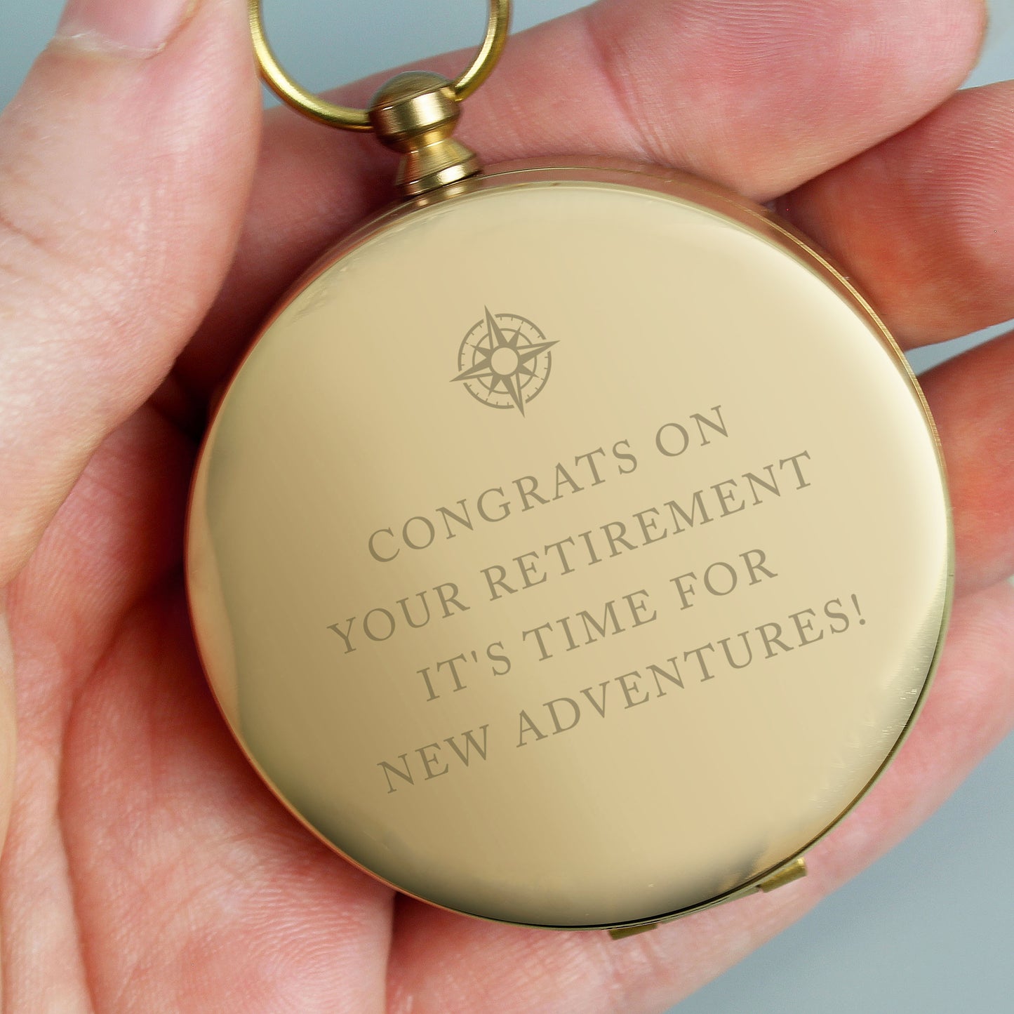 Personalised Free Text Keepsake Compass