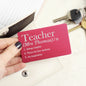 Personalised Definition Cerise Wallet Card