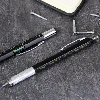 Personalised Free Text Multi Tool Pen