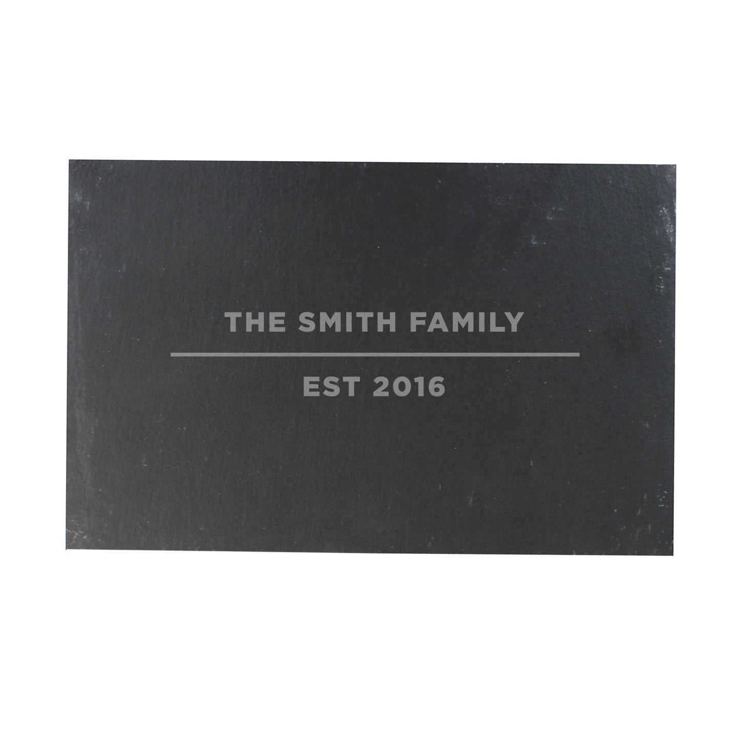 Personalised Classic Slate Rectangle Placemat