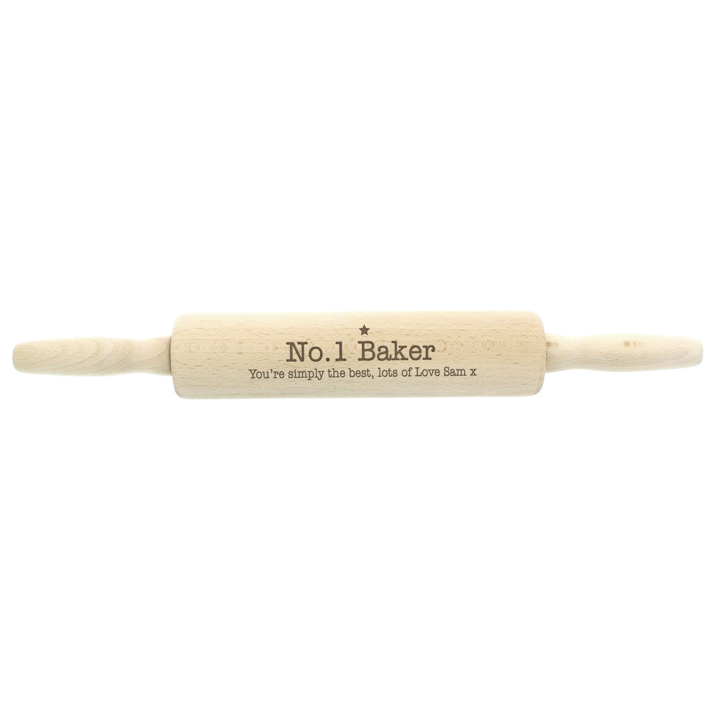 Personalised Baker Rolling Pin