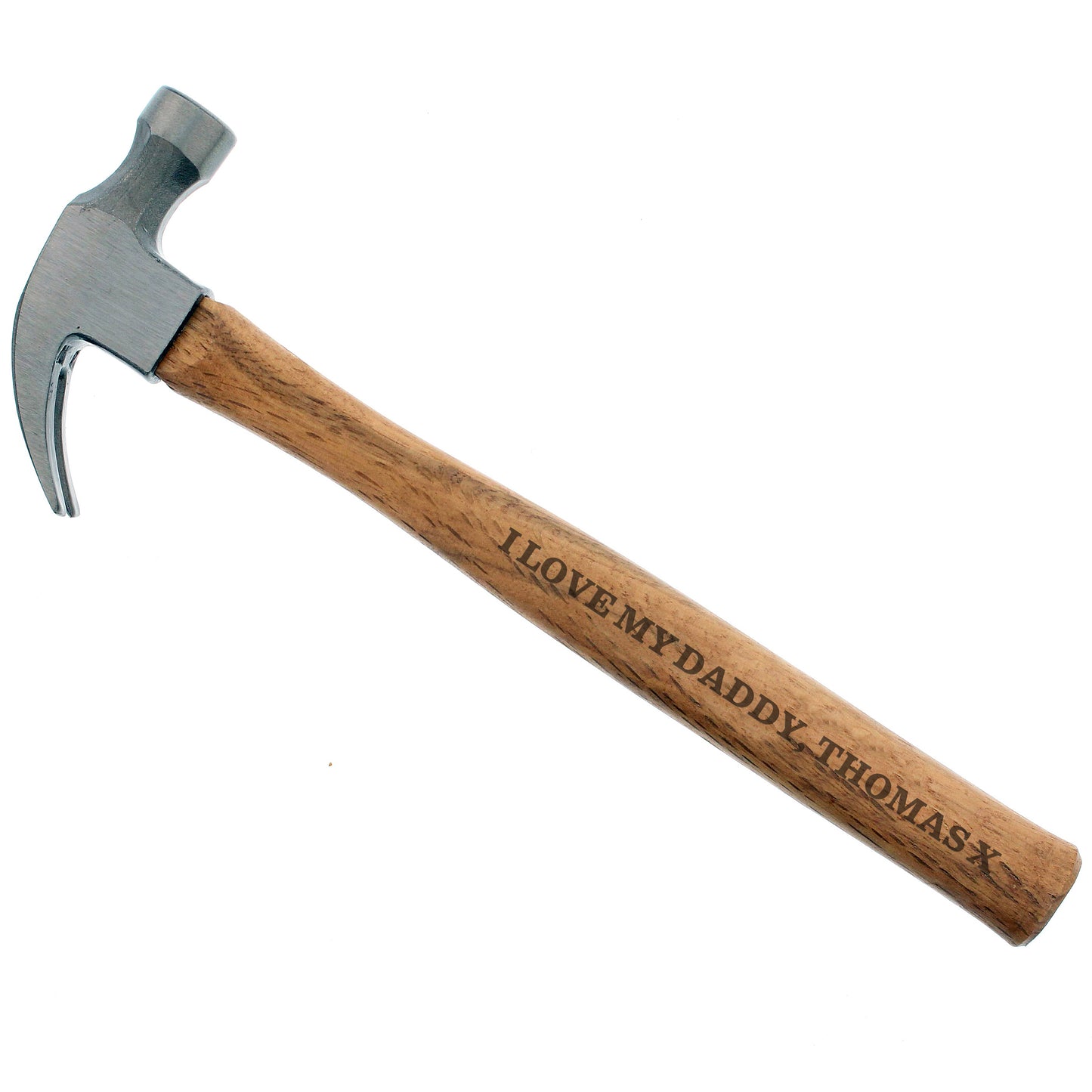 Personalised Bold Text Hammer