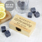 Personalised Let The Evening Be-Gin Cooling Stones