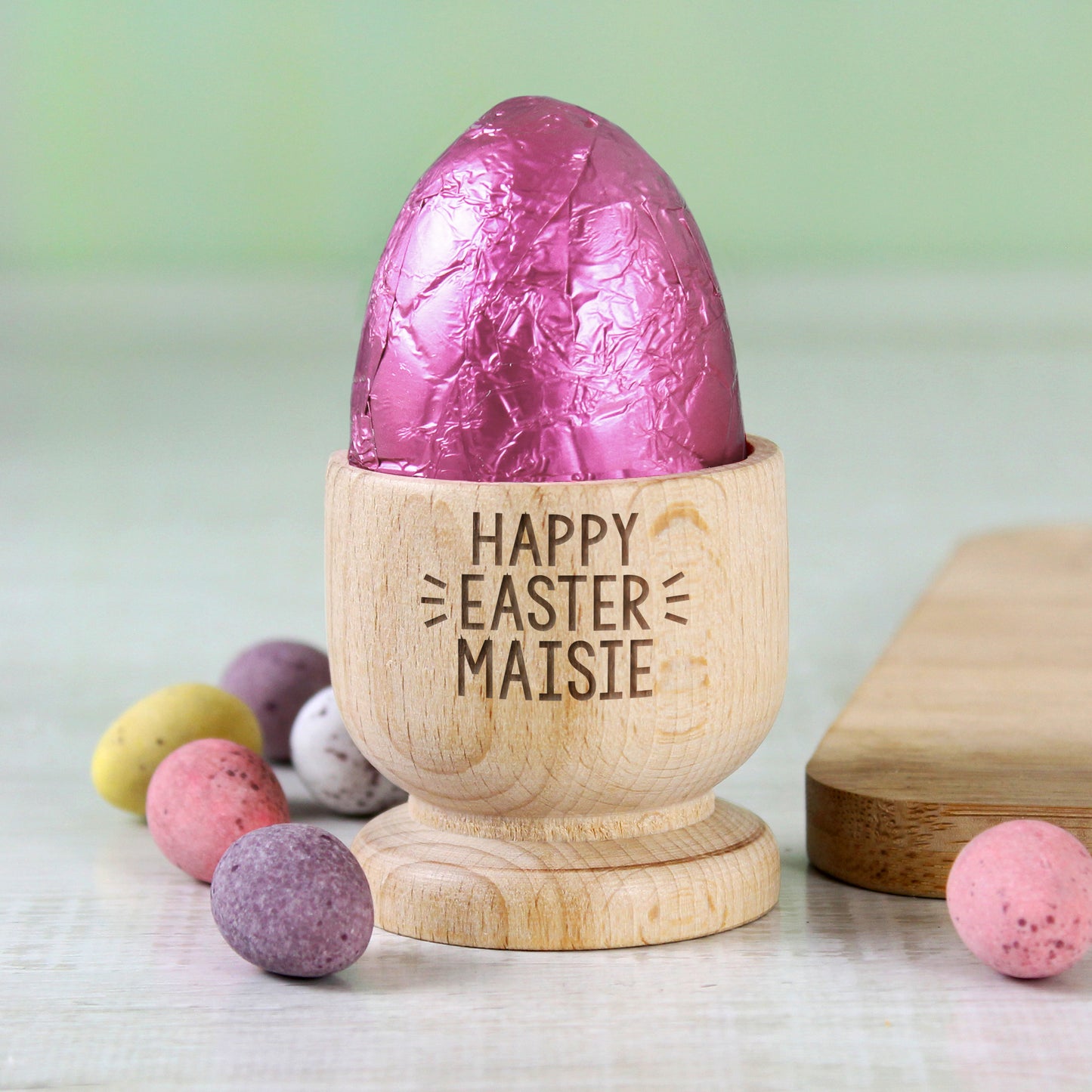 Personalised Wooden Egg Cup