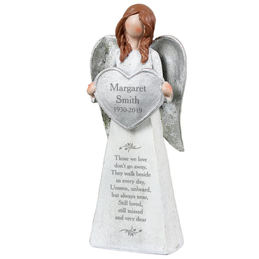 Personalised Memorial Angel Ornament