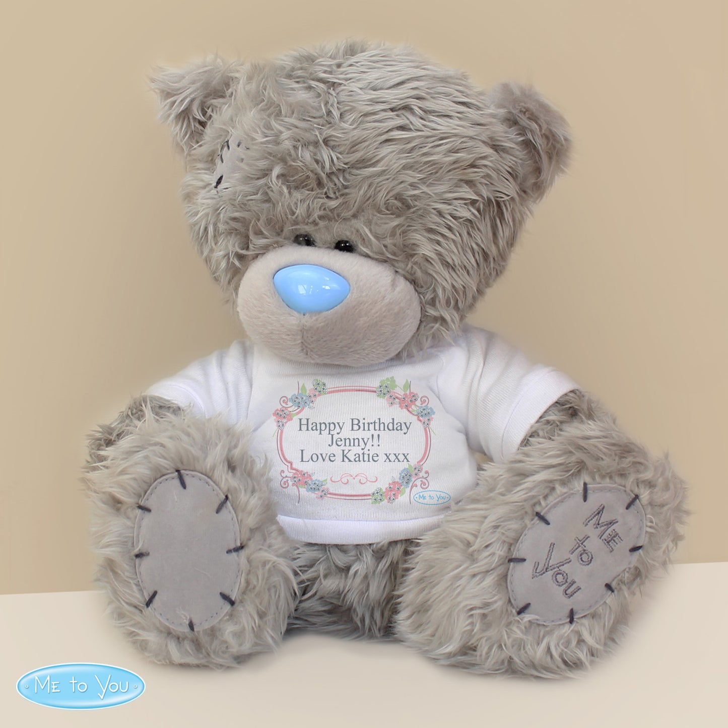 Personalised Me To You Bear 'Floral'