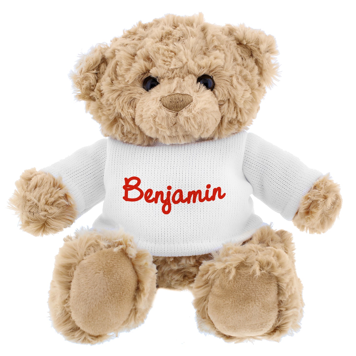 Personalised Name Only Teddy Bear - Red