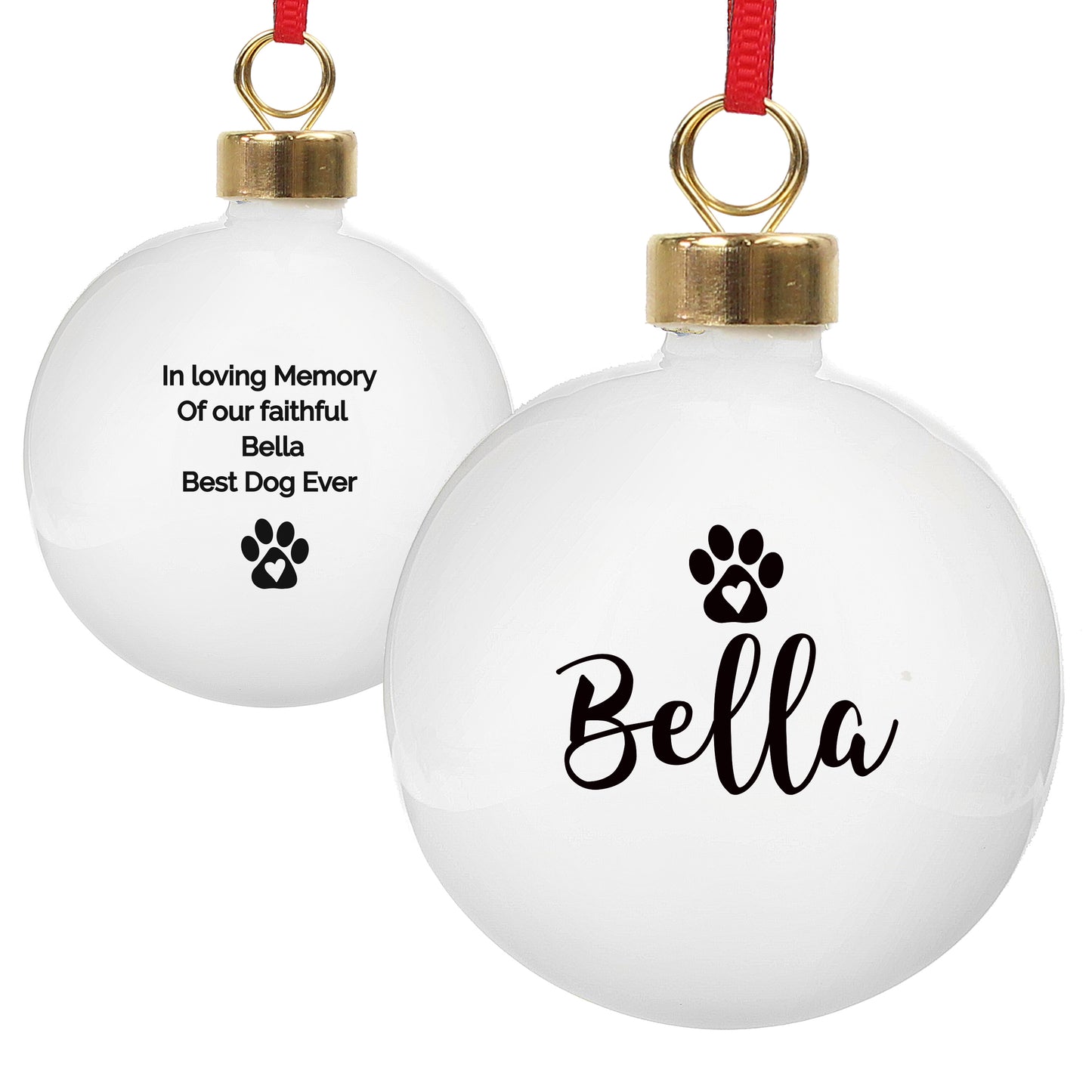 Personalised Pet Bauble