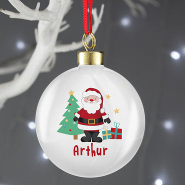 Personalised Santa Bauble