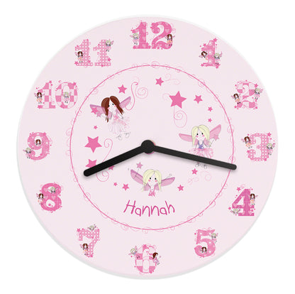 Personalised Fairy Clock