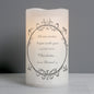 Personalised Ornate Frame LED Candle