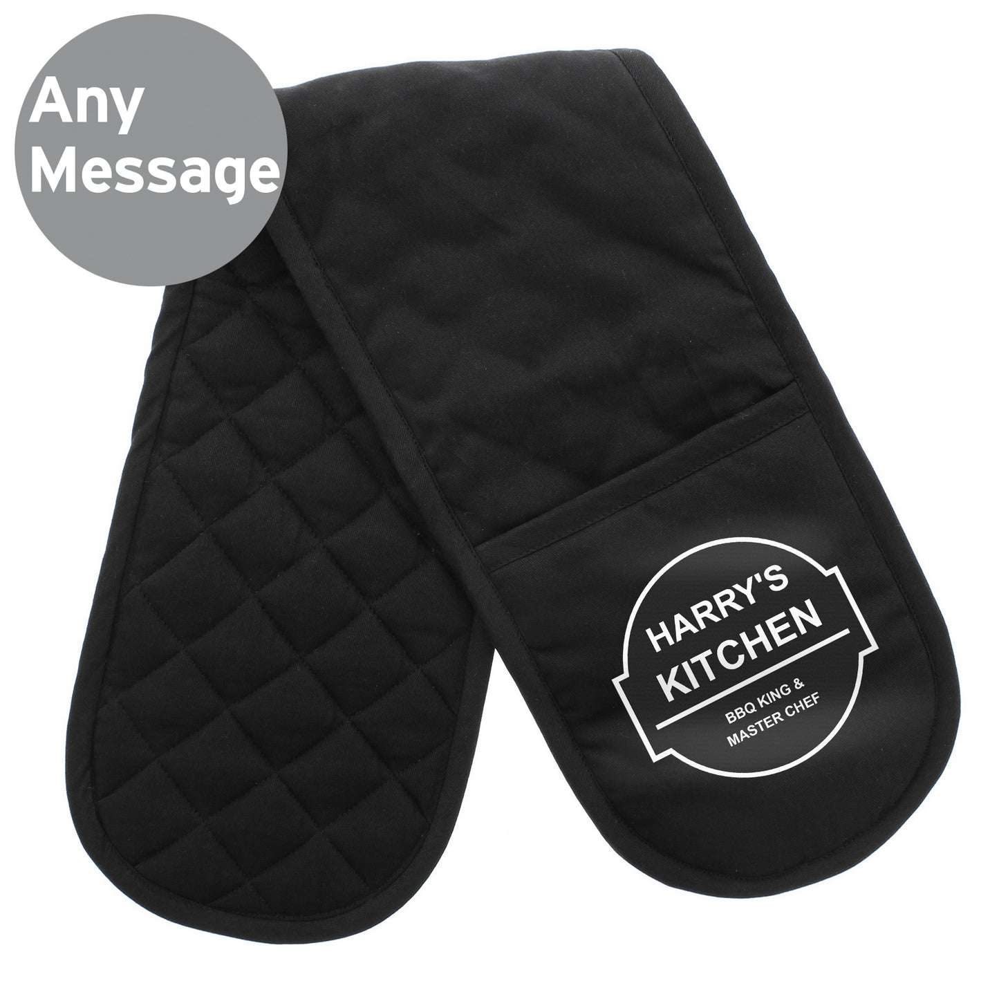 Personalised BBQ & Grill Oven Gloves