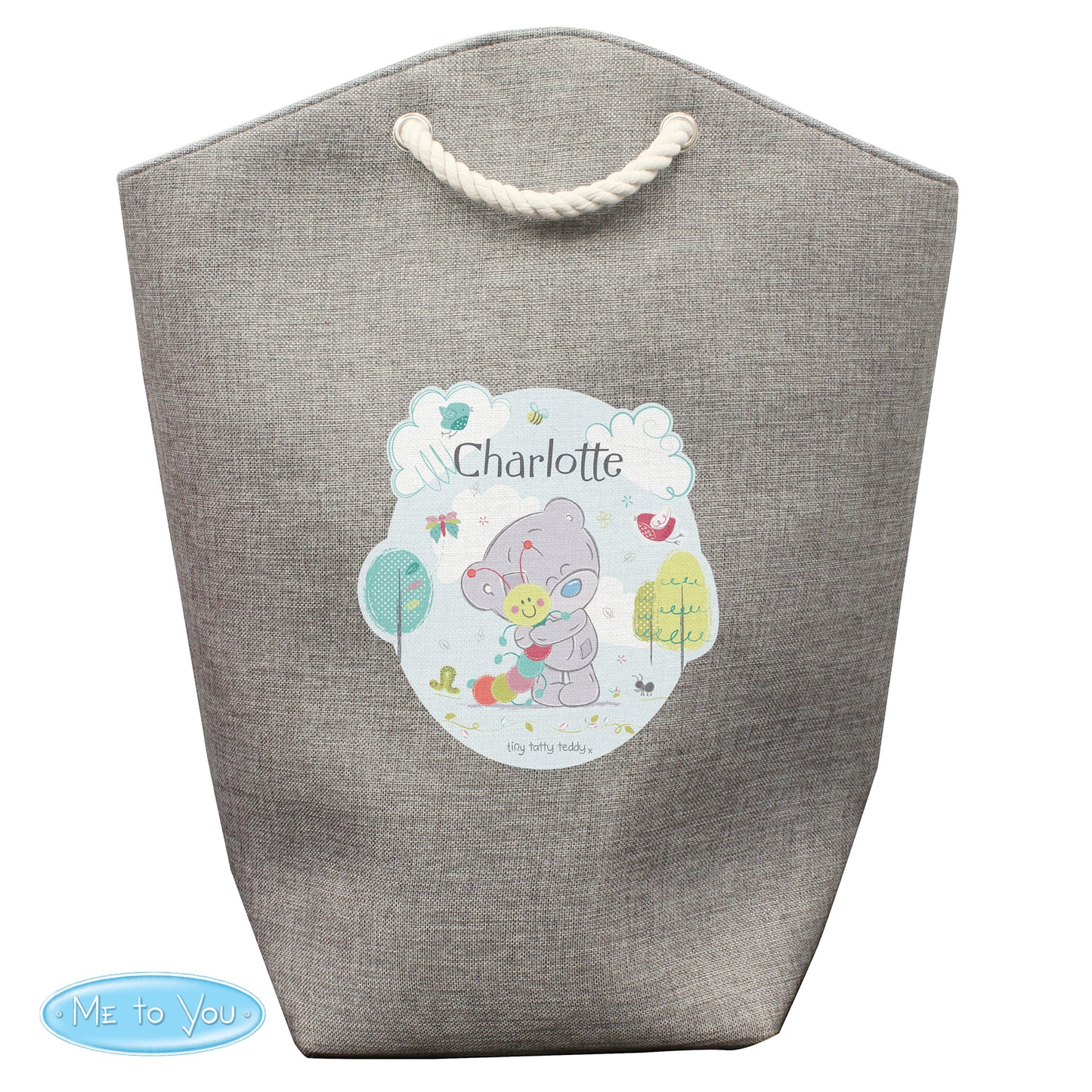 Personalised Tiny Tatty Teddy Cuddle Bug Storage Bag