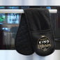 Personalised King of the Kitchen Oven Gloves