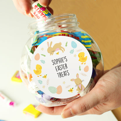 Personalised Easter Sweets Jar