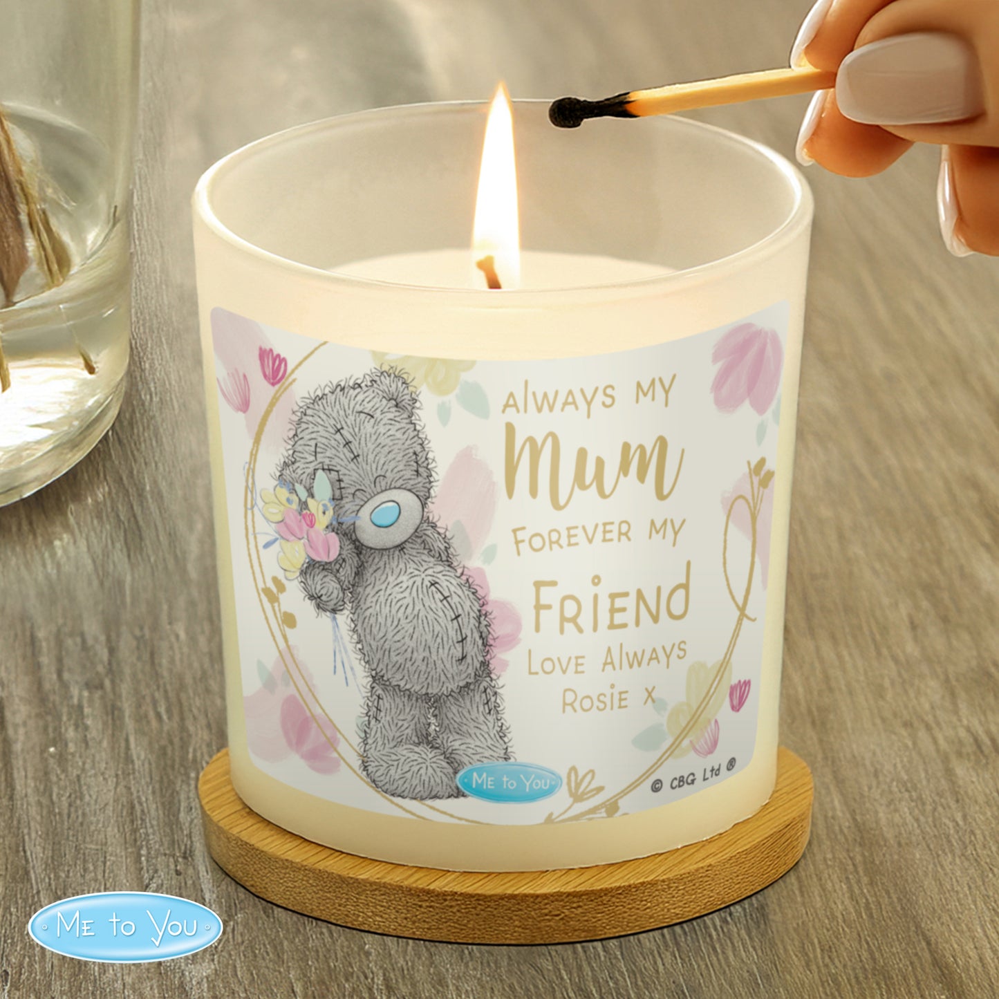 Personalised Me To You Forever My Friend Candle Jar