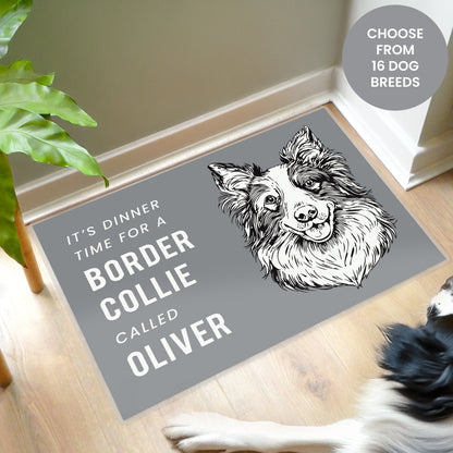 Personalised Dog Breed Food Mat