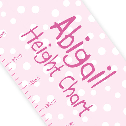 Personalised Fairy Height Chart