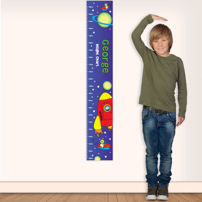 Personalised Space Height Chart