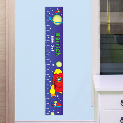 Personalised Space Height Chart