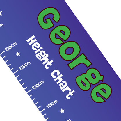 Personalised Space Height Chart