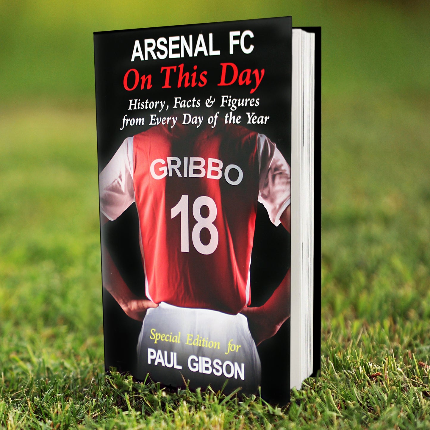 Personalised Arsenal On This Day Book