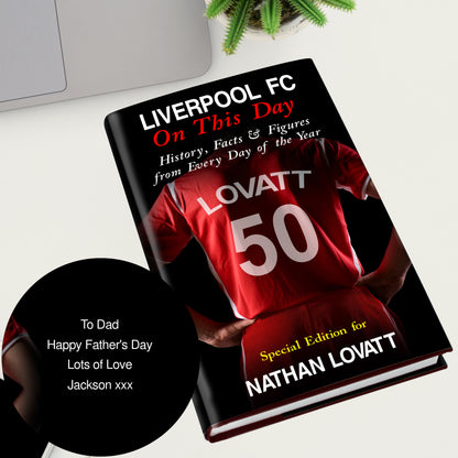 Personalised Liverpool On This Day Book