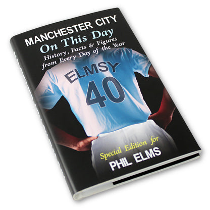 Personalised Manchester City On This Day Book