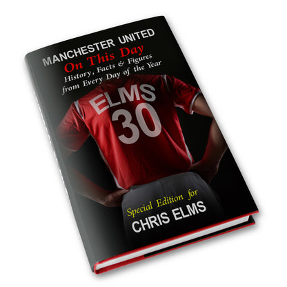 Personalised Manchester United On This Day Book